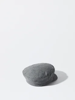 PARFOIS Boina De Lana Gris Cheap