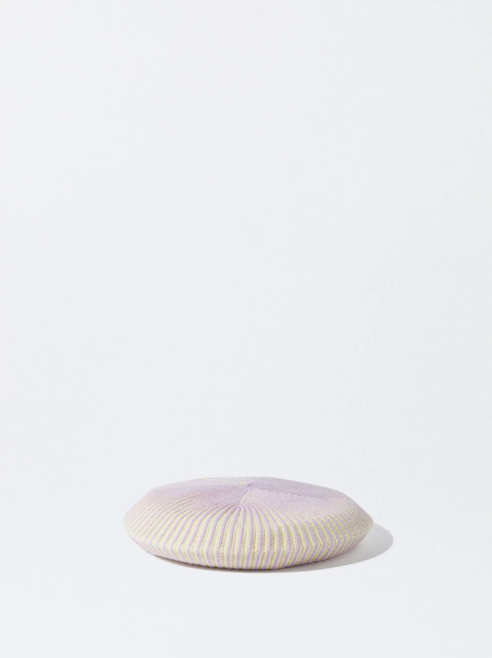 PARFOIS Boina De Punto Violeta New