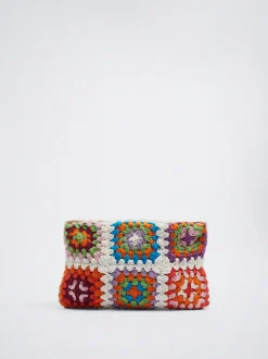 PARFOIS Bolso De Mano Crochet Crudo New