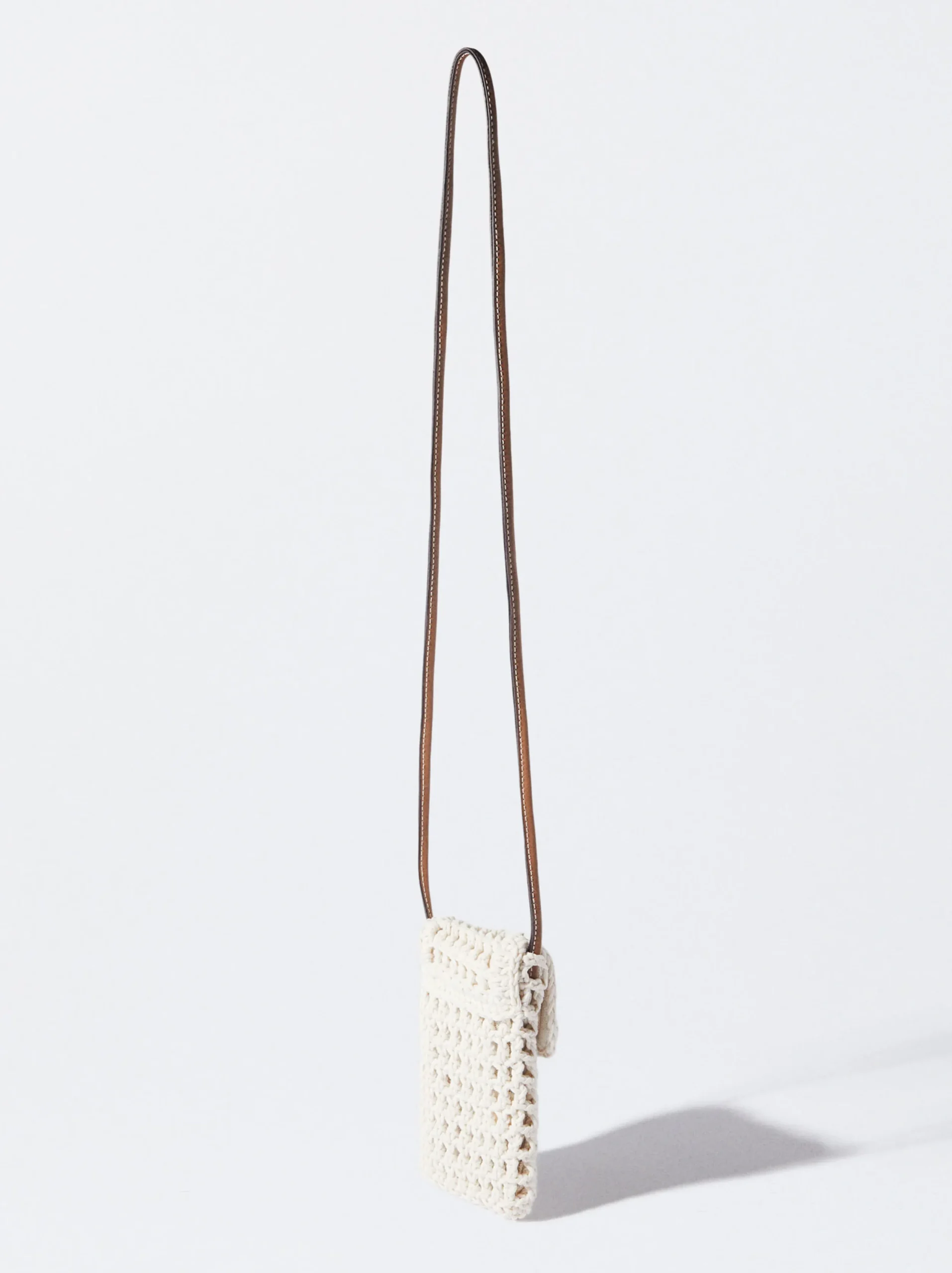 PARFOIS Bolso Móvil Crochet Crudo Cheap
