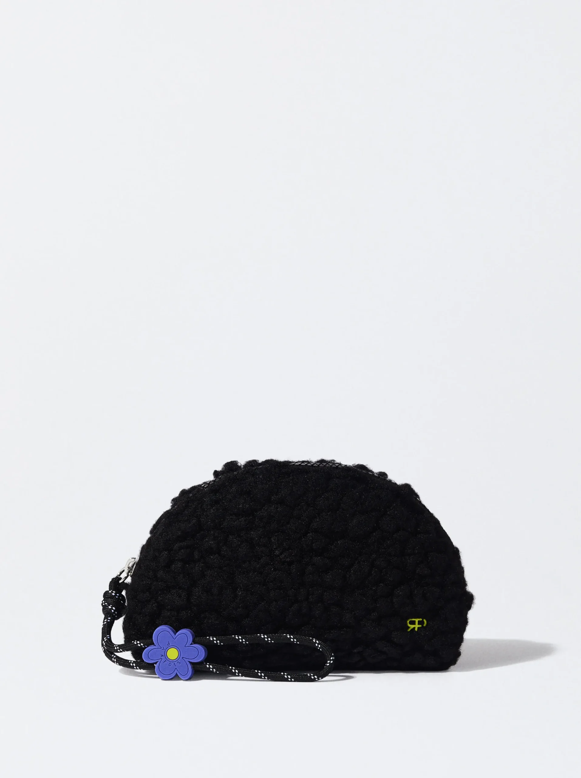 PARFOIS Bolso Multiusos Efecto Pelo Negro Best Sale