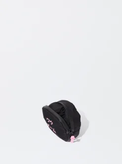 PARFOIS Bolso Multiusos Nylon Estampado Negro Cheap