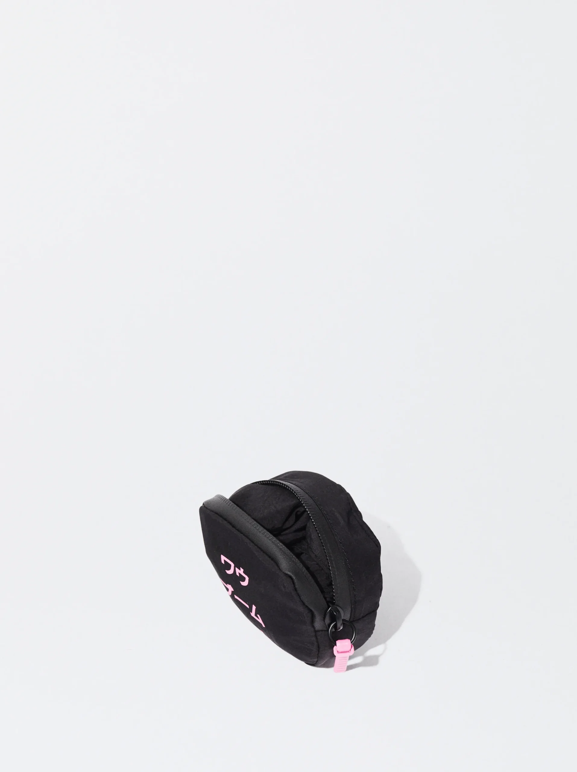 PARFOIS Bolso Multiusos Nylon Estampado Negro Cheap