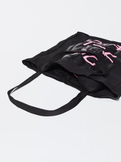 PARFOIS Bolso Multiusos Nylon Estampado Negro Cheap
