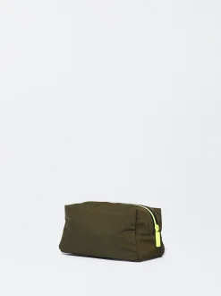 PARFOIS Bolso Multiusos Nylon Reciclado Caqui New