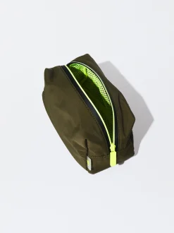 PARFOIS Bolso Multiusos Nylon Reciclado Caqui New
