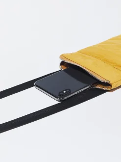 PARFOIS Bolso Para El M&oacute;vil De Nylon Mostaza Flash Sale