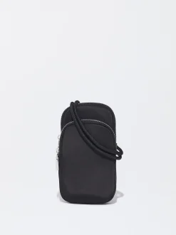 PARFOIS Bolso Para El Móvil De Nylon Negro Best