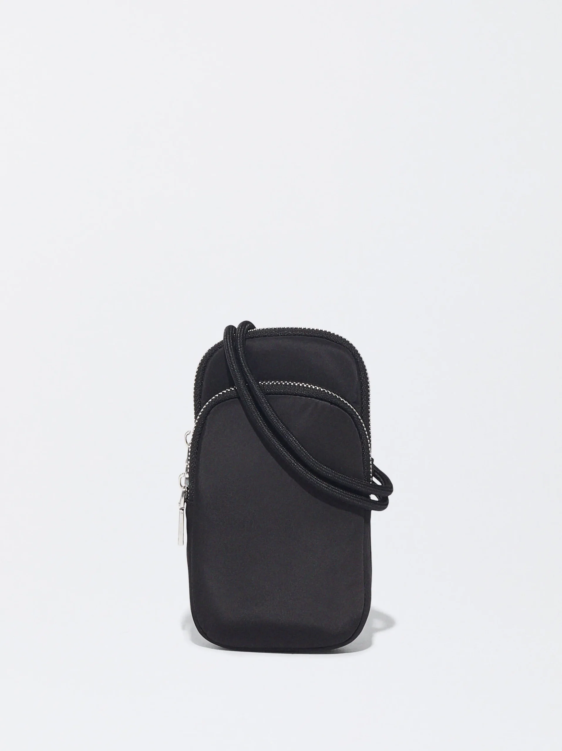 PARFOIS Bolso Para El Móvil De Nylon Negro Best