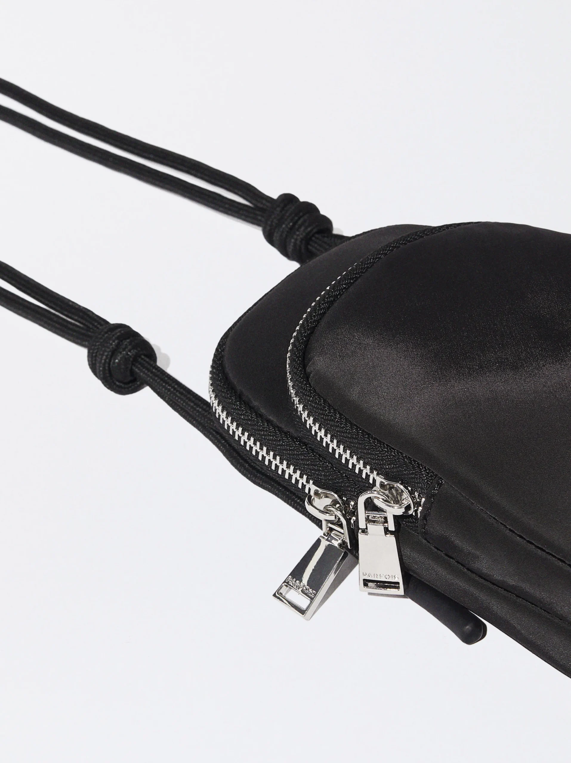 PARFOIS Bolso Para El Móvil De Nylon Negro Best