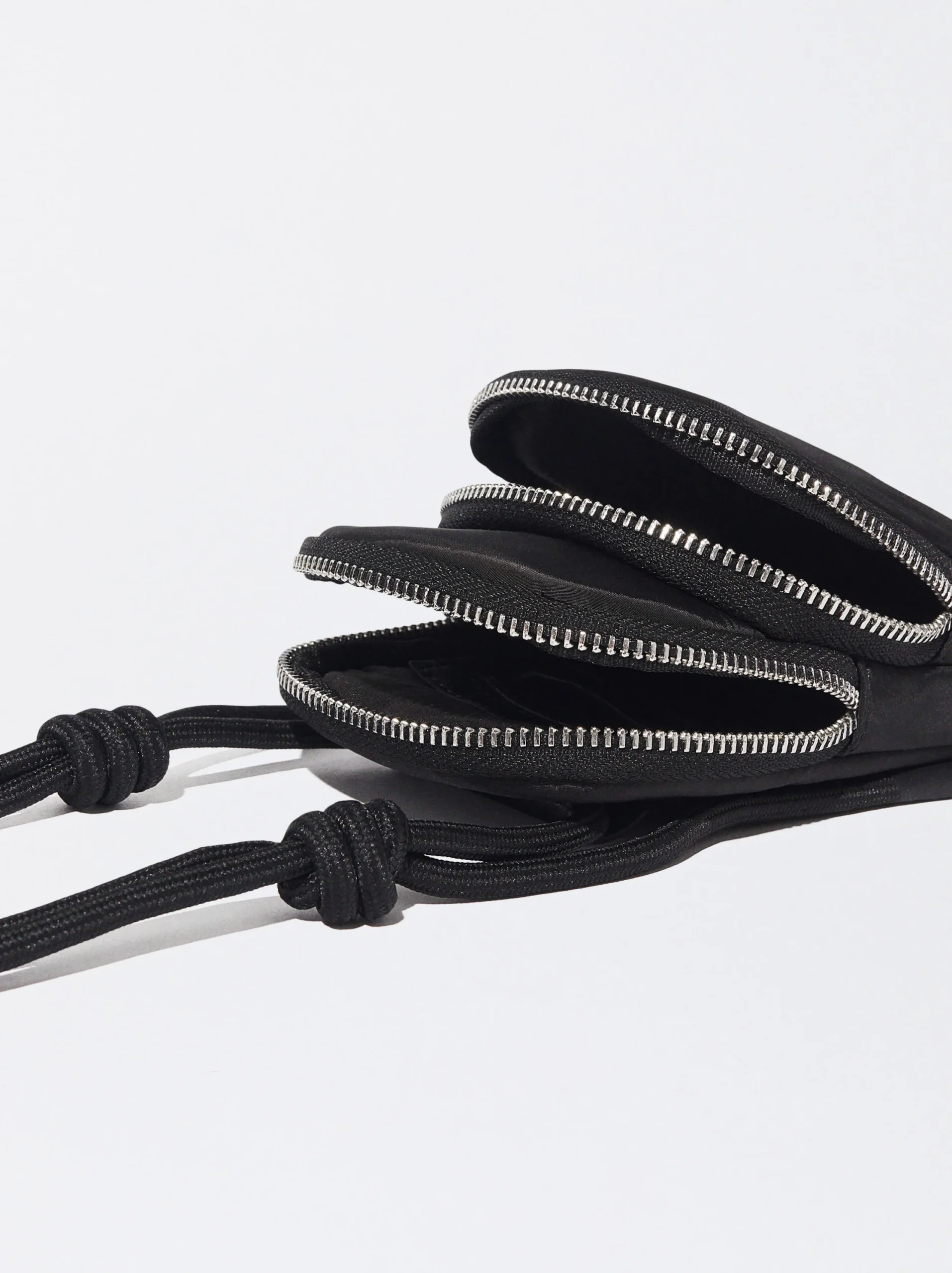 PARFOIS Bolso Para El Móvil De Nylon Negro Best