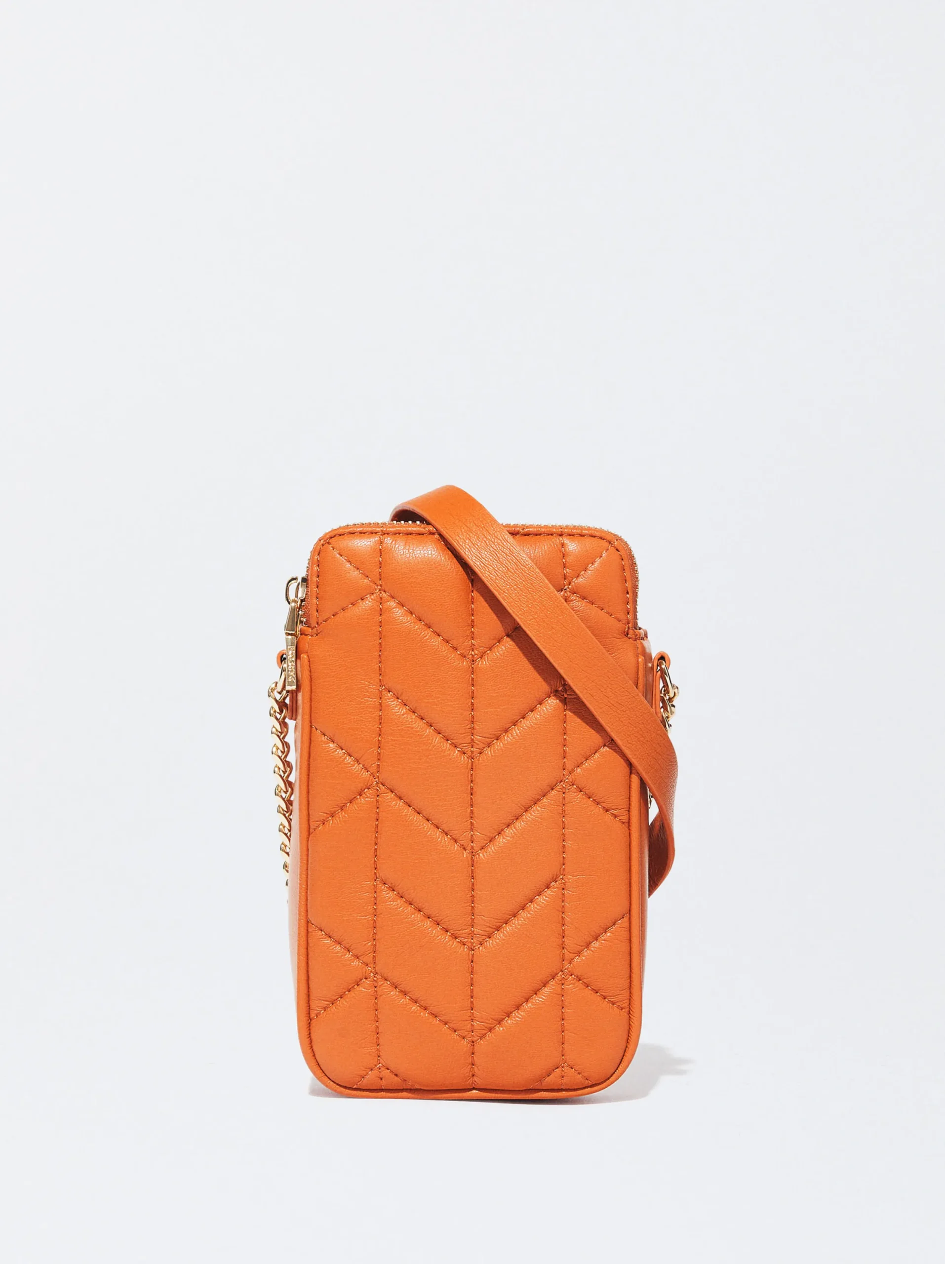 PARFOIS Bolso Para Móvil Acolchado Naranja Cheap