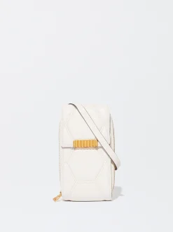 PARFOIS Bolso Para Móvil Acolchado Beige Discount