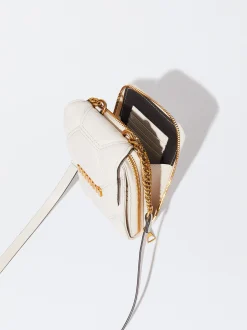 PARFOIS Bolso Para Móvil Acolchado Beige Discount