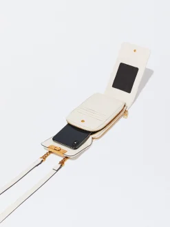 PARFOIS Bolso Para Móvil Acolchado Beige Discount