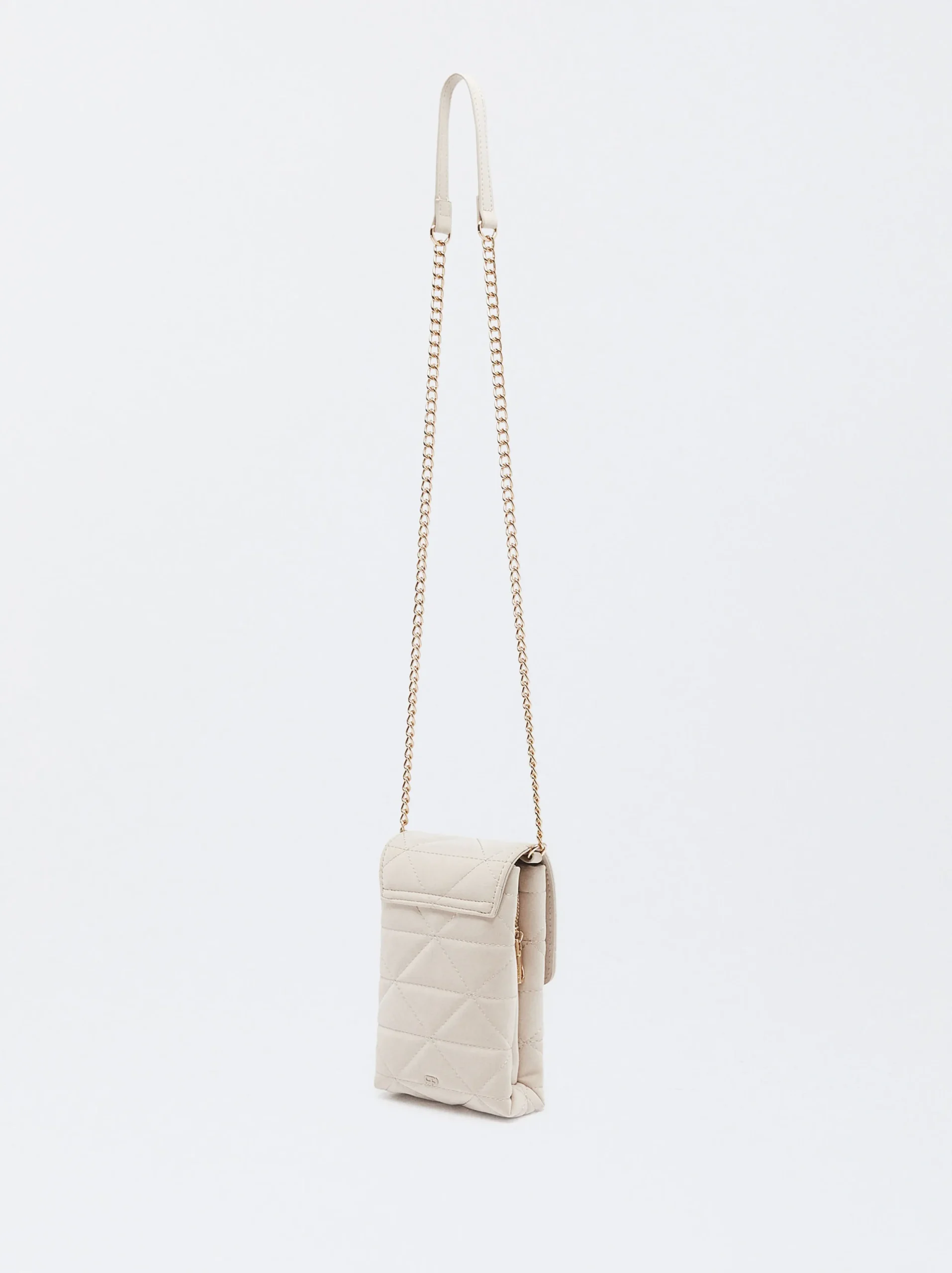 PARFOIS Bolso Para Móvil Acolchado Beige Shop