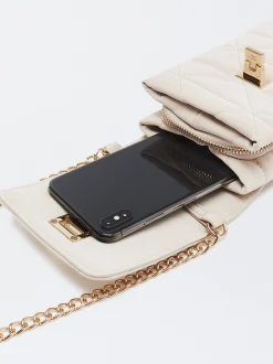 PARFOIS Bolso Para Móvil Acolchado Beige Shop