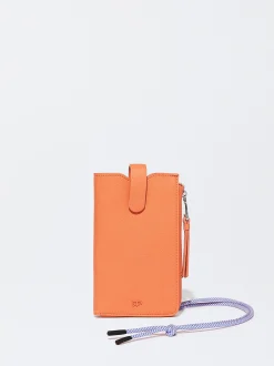 PARFOIS Bolso Para Móvil Con Cordón Naranja Online