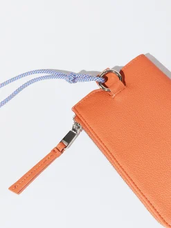 PARFOIS Bolso Para M&oacute;vil Con Cord&oacute;n Naranja Online
