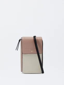 PARFOIS Bolso Para Móvil Con Cierre De Solapa Beige Best Sale