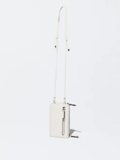 PARFOIS Bolso Para Móvil Con Bandolera Crudo New