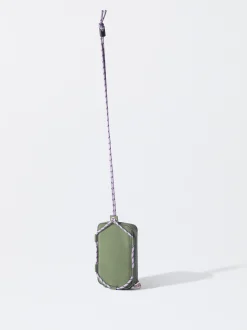 PARFOIS Bolso Para M&oacute;vil Con Bandolera Caqui Cheap