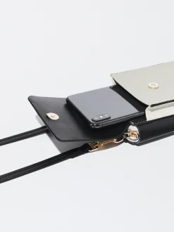 PARFOIS Bolso Para Móvil Con Cierre De Solapa Verde Fashion