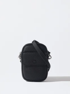 PARFOIS Bolso Para Móvil Con Bandolera Negro Flash Sale