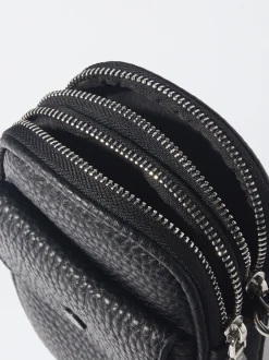 PARFOIS Bolso Para Móvil Con Bandolera Negro Flash Sale