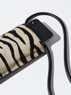 PARFOIS Bolso Para Móvil De Piel Negro Store