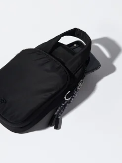 PARFOIS Bolso Para Móvil De Nylon Negro Clearance