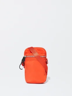 PARFOIS Bolso Para Móvil De Nylon Naranja Shop