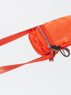 PARFOIS Bolso Para M&oacute;vil De Nylon Naranja Shop