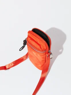 PARFOIS Bolso Para Móvil De Nylon Naranja Shop