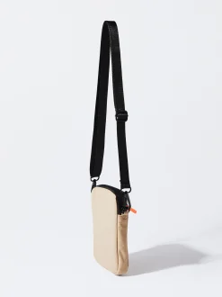 PARFOIS Bolso Para M&oacute;vil De Nylon Beige Shop