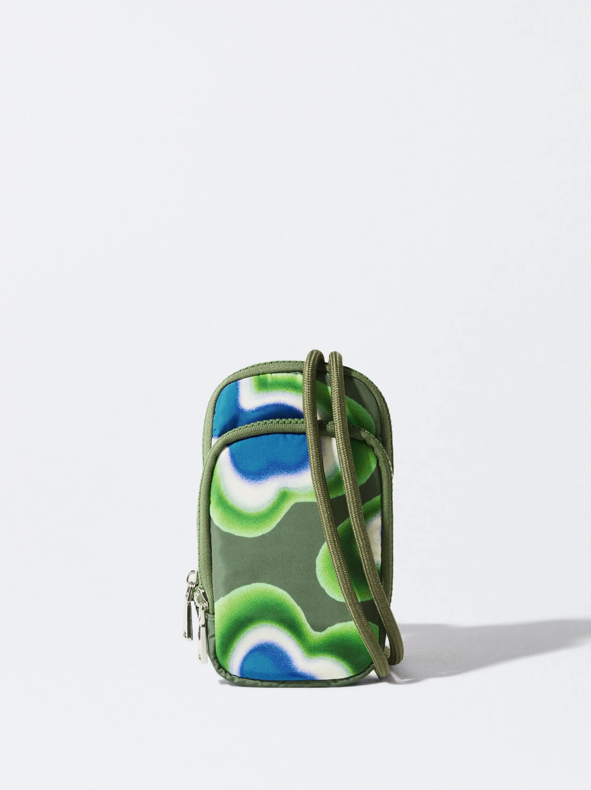 PARFOIS Bolso Para Móvil De Nylon Estampado Multicor Best Sale