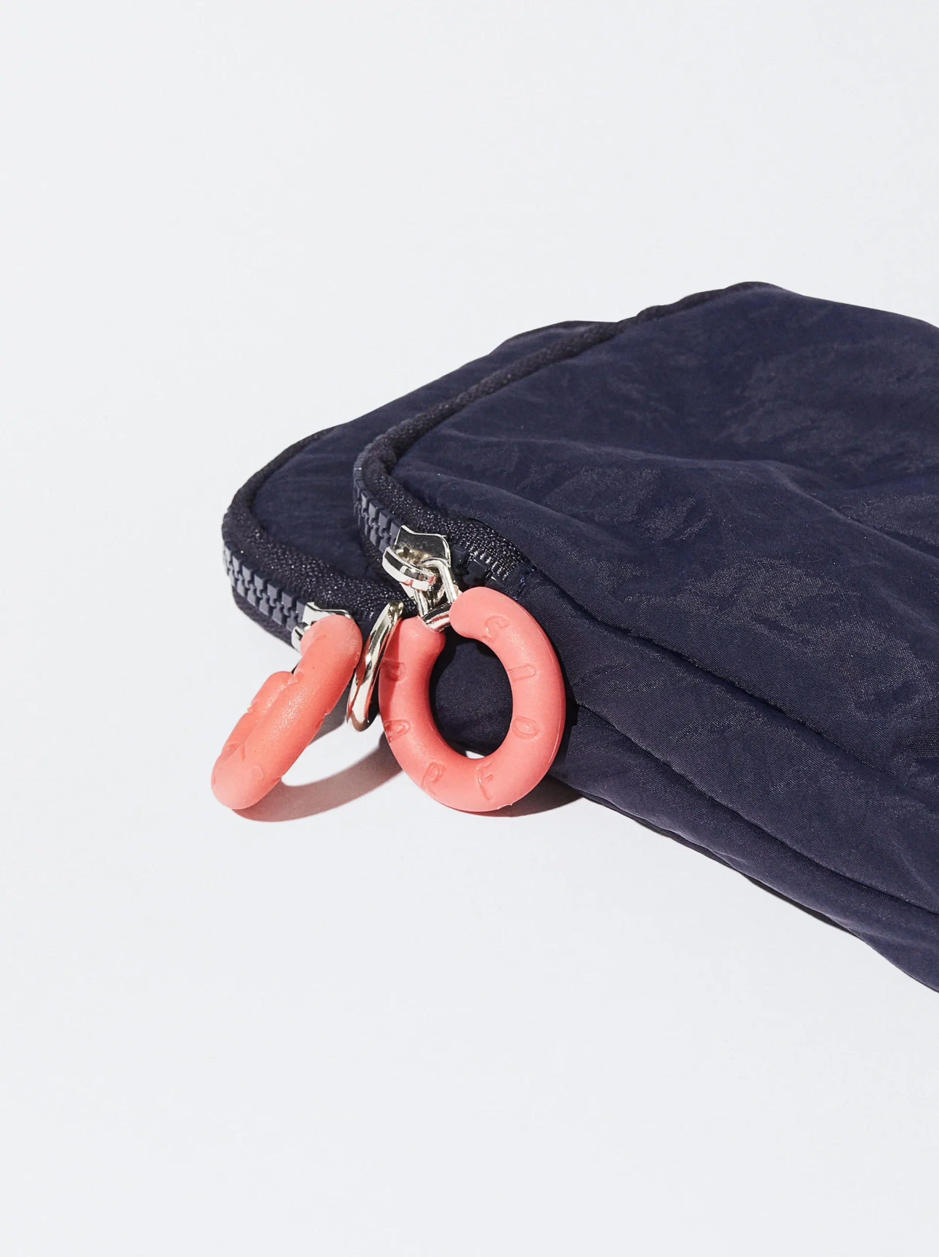 PARFOIS Bolso Para Móvil De Nylon Azul Marino Shop
