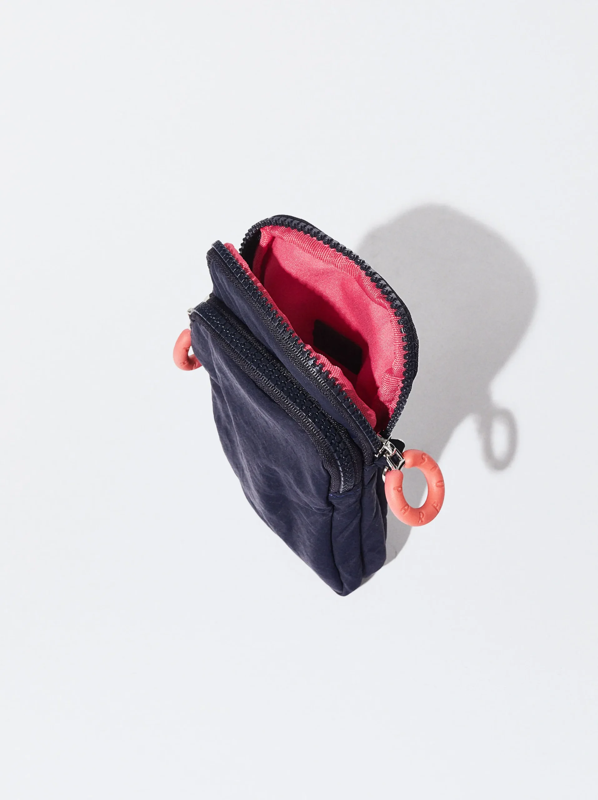PARFOIS Bolso Para Móvil De Nylon Azul Marino Shop