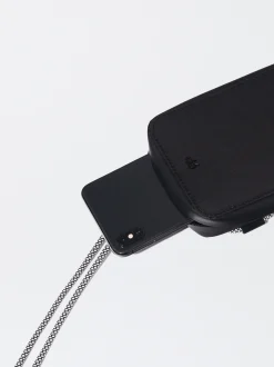 PARFOIS Bolso Para Móvil De Nylon Negro Hot
