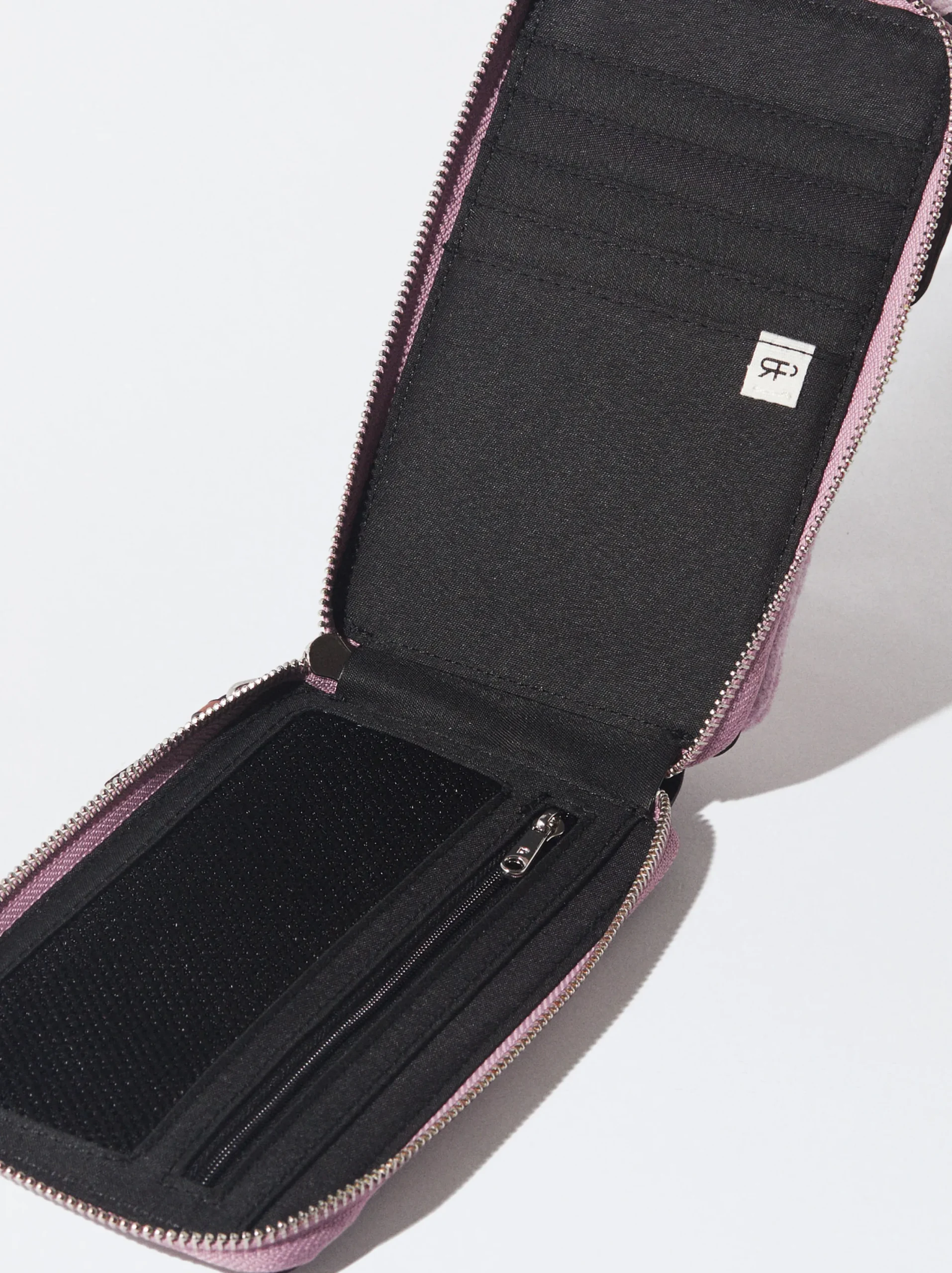 PARFOIS Bolso Para Móvil De Fieltro Violeta Discount