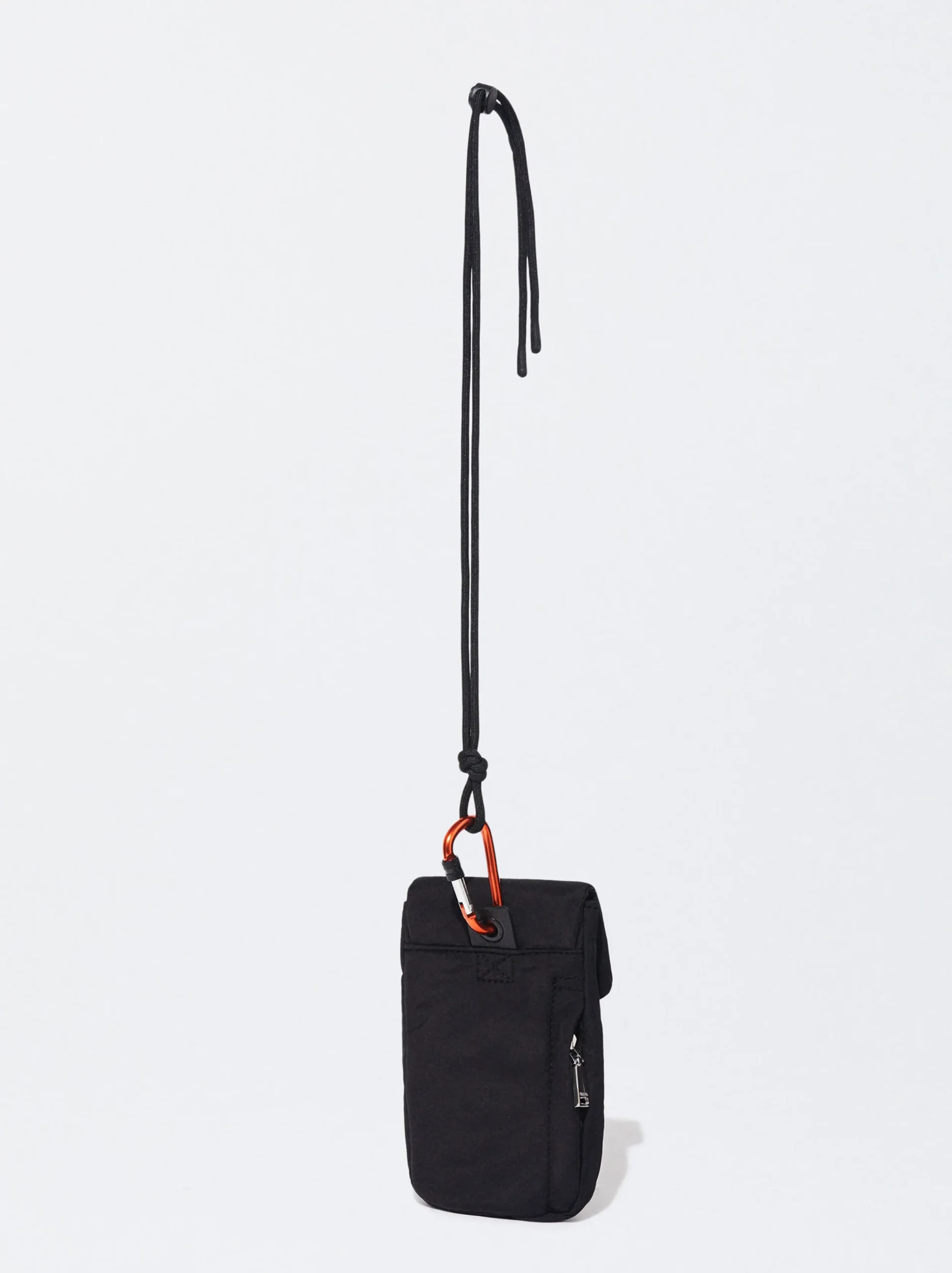 PARFOIS Bolso Para Móvil De Nylon Reciclado Negro Store