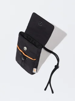 PARFOIS Bolso Para Móvil De Nylon Reciclado Negro Store