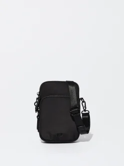 PARFOIS Bolso Para Móvil De Nylon Negro Best