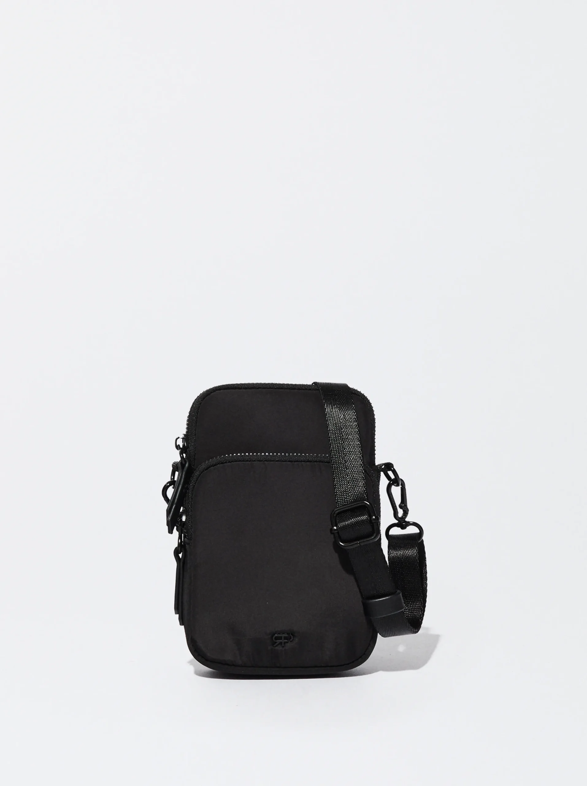 PARFOIS Bolso Para Móvil De Nylon Negro Best