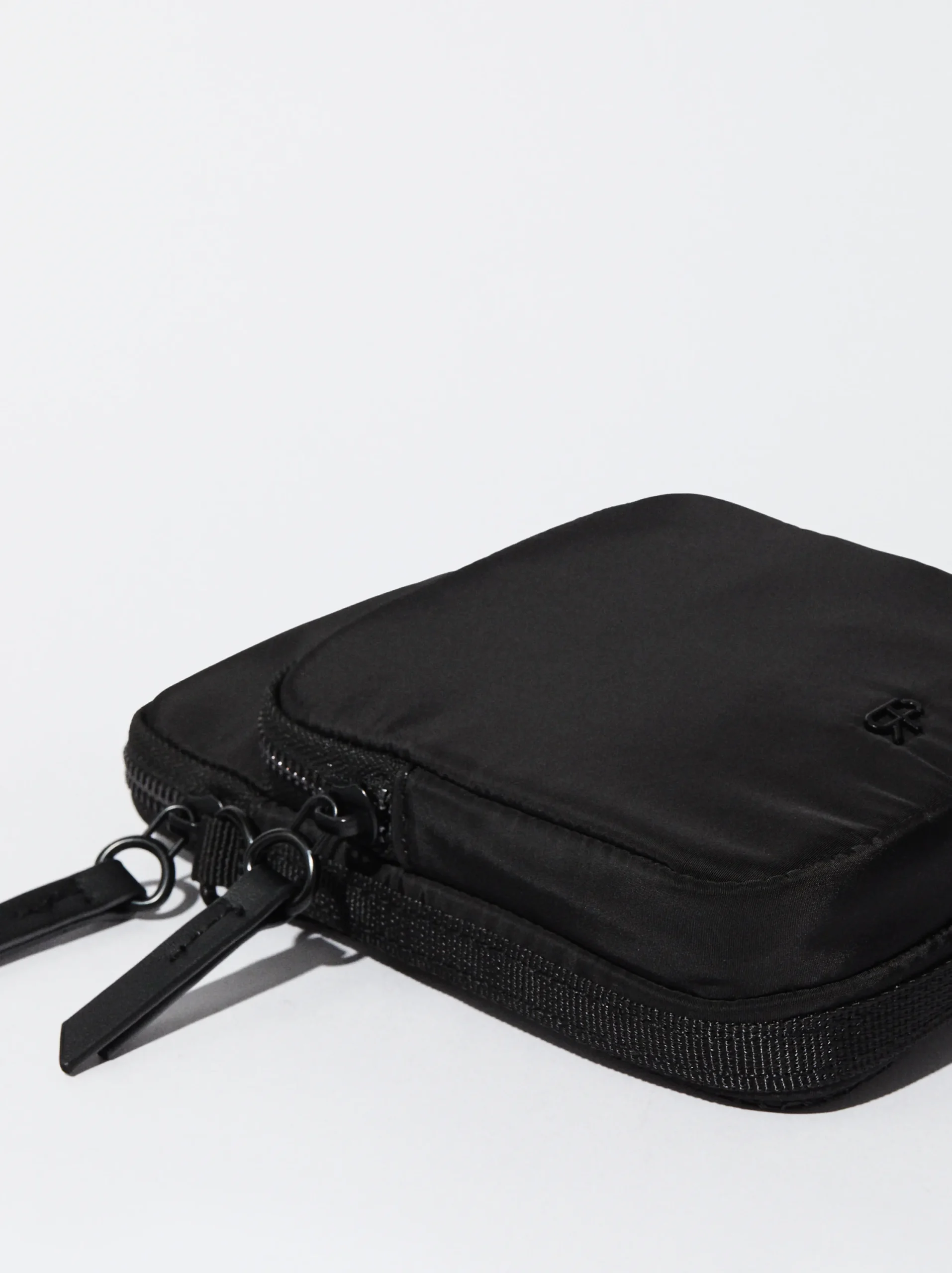 PARFOIS Bolso Para Móvil De Nylon Negro Best