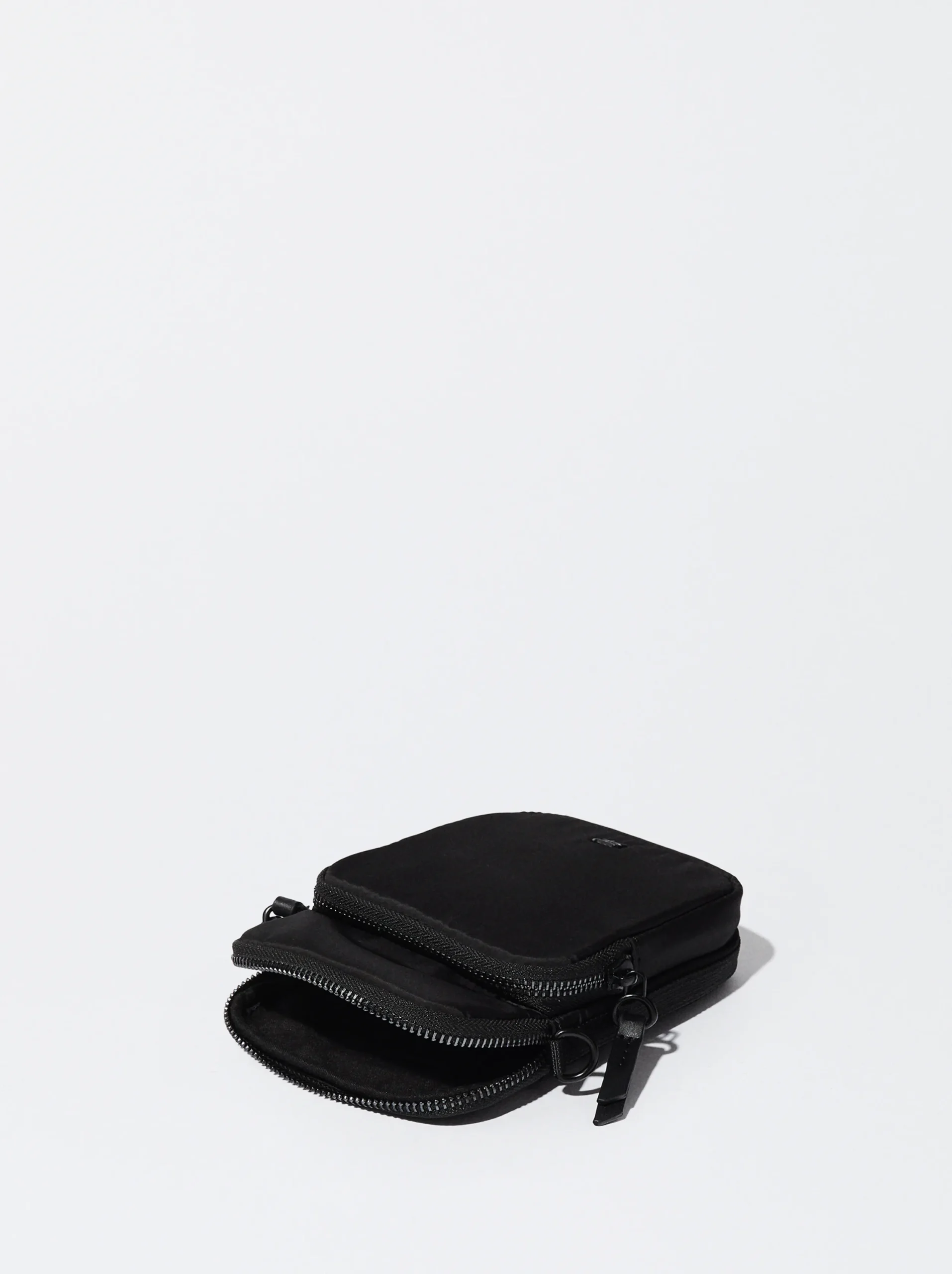 PARFOIS Bolso Para Móvil De Nylon Negro Best