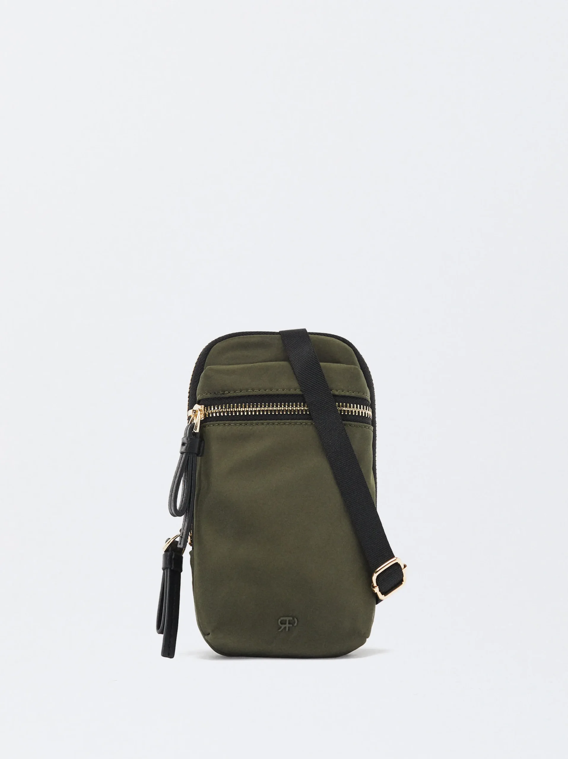 PARFOIS Bolso Para Móvil De Nylon Caqui Clearance