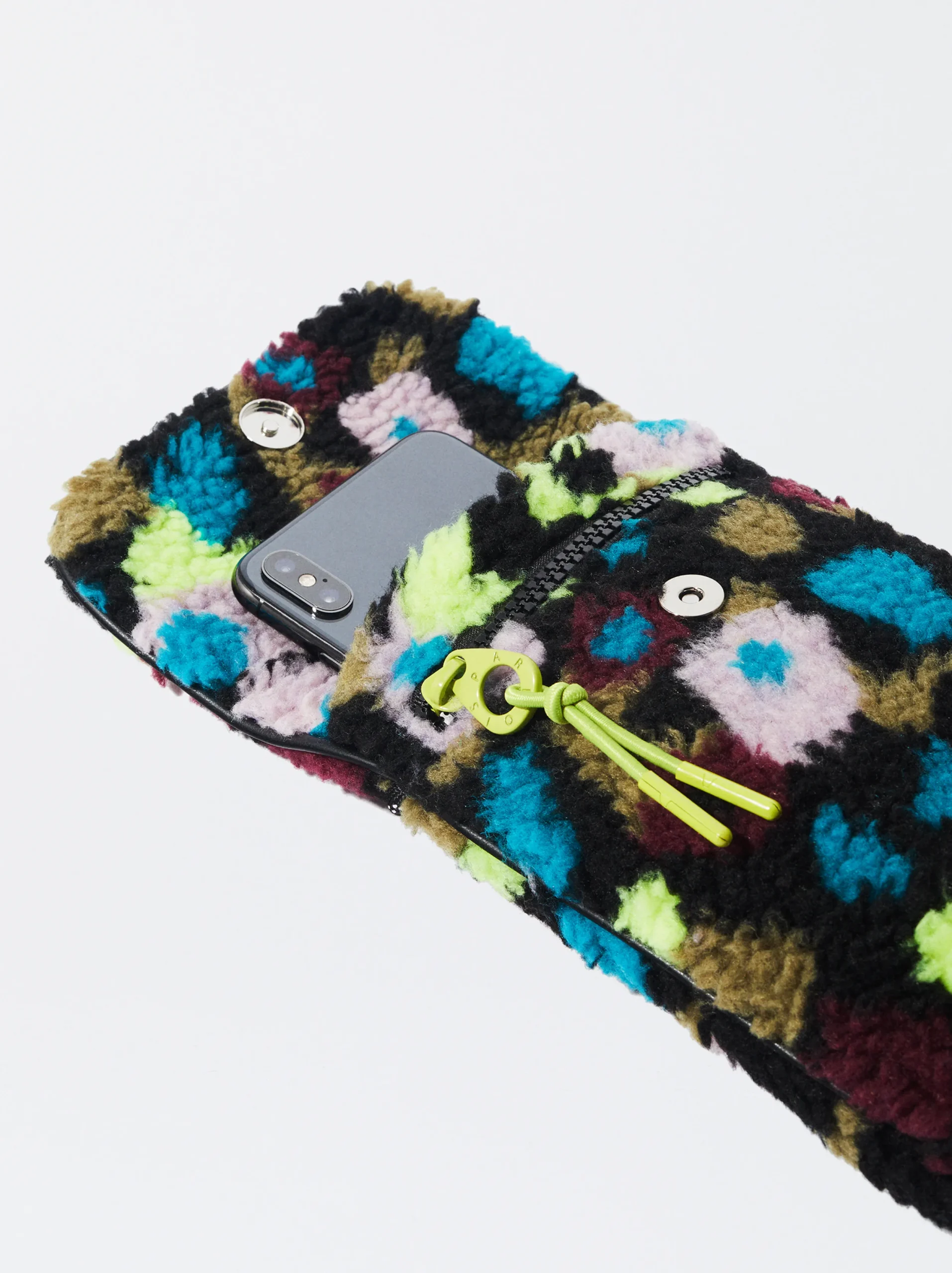 PARFOIS Bolso Para Móvil Efecto Pelo Multicor Best Sale