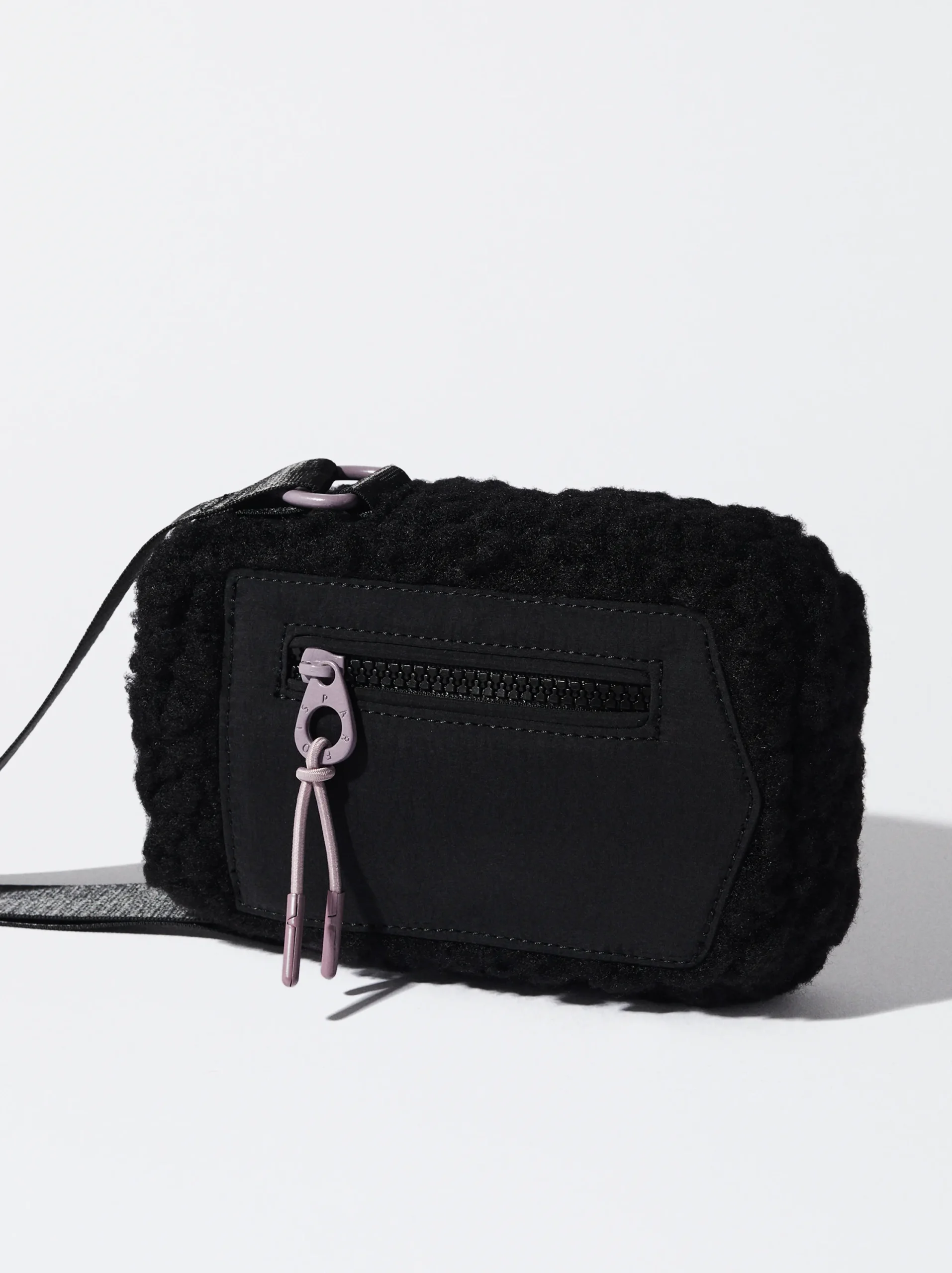 PARFOIS Bolso Para Móvil Efecto Pelo Negro Store