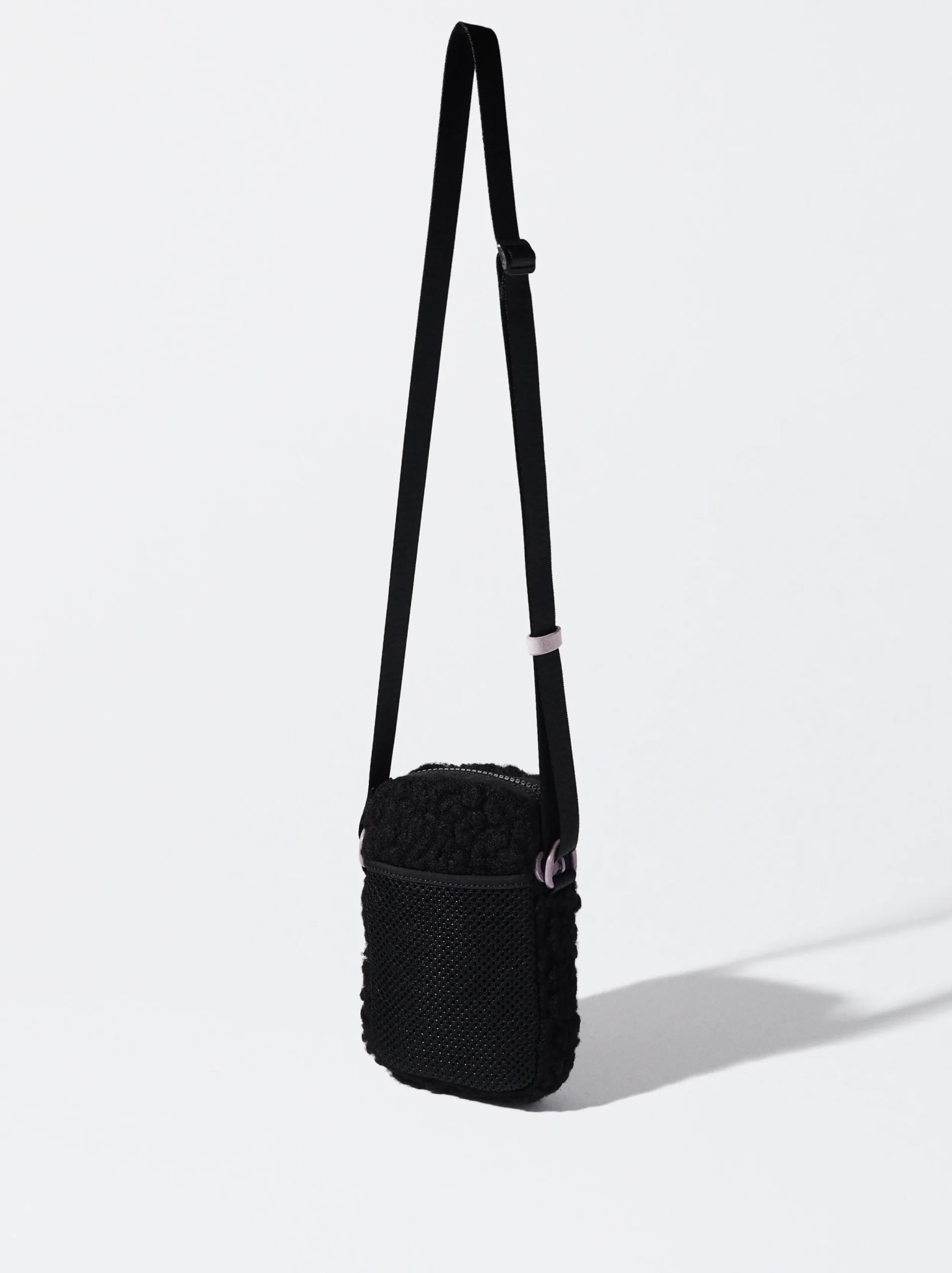 PARFOIS Bolso Para Móvil Efecto Pelo Negro Store
